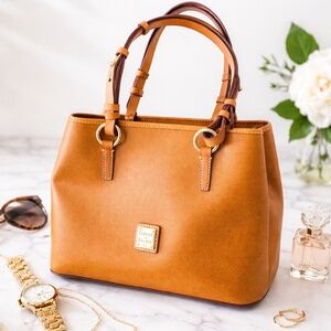 Dooney & Bourke Small Briana Saffiano Leather Bag - Excellent Condition